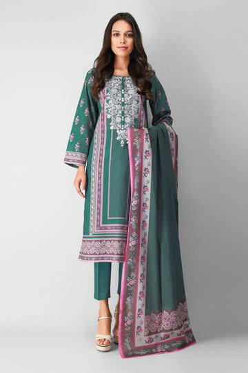 Khaadi B210219 Blue Summer Lawn 2021